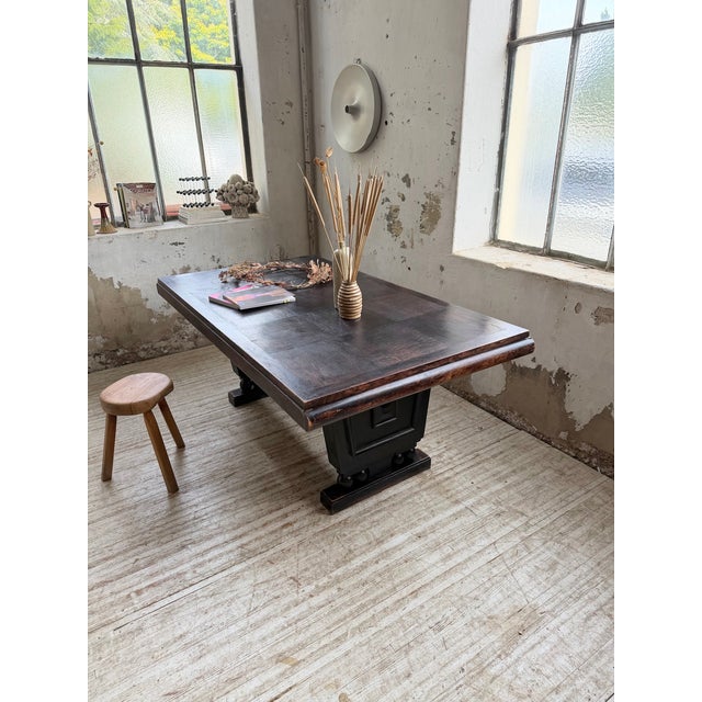 Wood Art Deco Dining Table by Josef Hoffmann, 1940 For Sale - Image 7 of 18