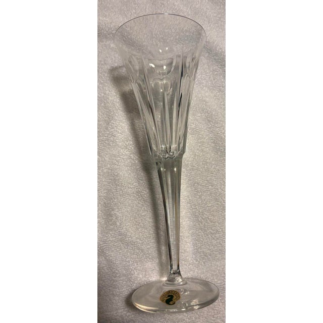 This is for a beautiful pair of vintage Waterford Crystal Millennium Love champagne toasting flutes. These elegant blown...