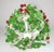 Mid-Century Modern Italian Tole Strawberry Birdcage Chandelier Lantern Light, c.1960 For Sale - Image 3 of 13