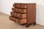 Henredon Georgian Banded Mahogany and Burl Wood Chest of Drawers, Newly Refinished For Sale In South Bend - Image 6 of 17