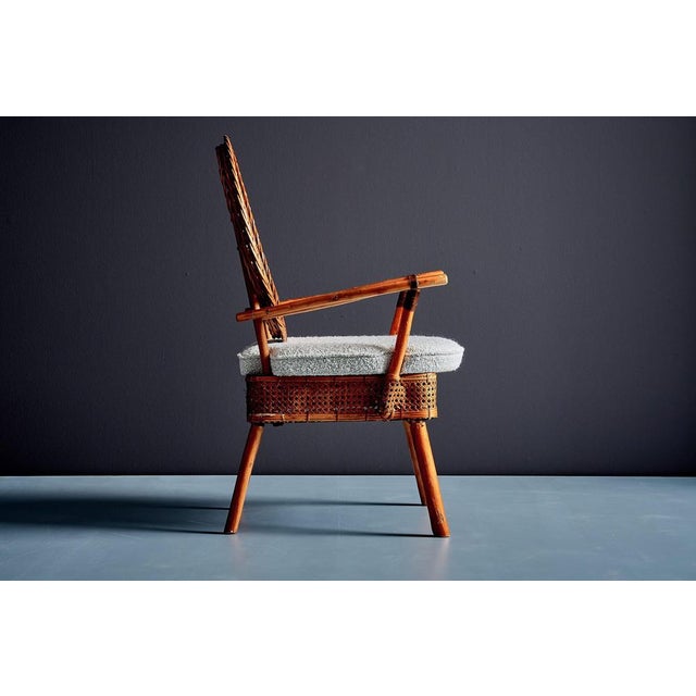 1960s German Bouclé Armchairs, 1960s, Set of 2 For Sale - Image 5 of 16