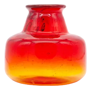 Glass Vase by Erik Höglund for Boda, Sweden, 1950s