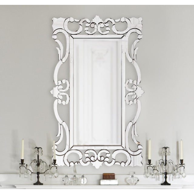 Silver Rebecca Mirror For Sale - Image 8 of 8