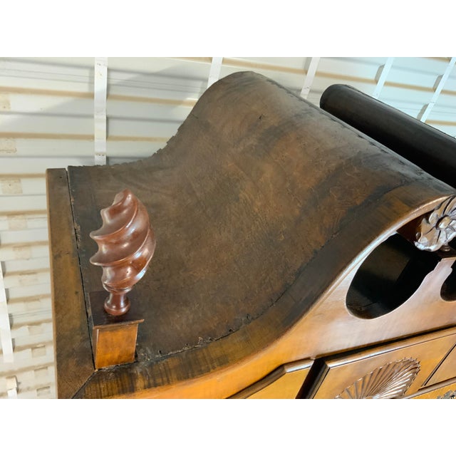 Early 20th Century Curly Maple Highboy For Sale - Image 13 of 17