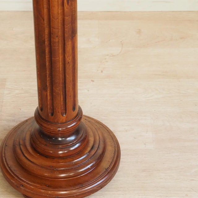 Antique Historicist Gründerzeit Column Stand, 1880s For Sale - Image 5 of 9