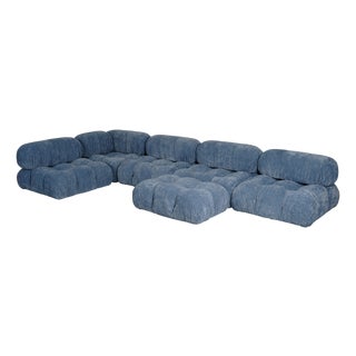 Vintage Camaleonda Sofa by Mario Bellini for B&B Italia, 1970s, Set of 6 For Sale