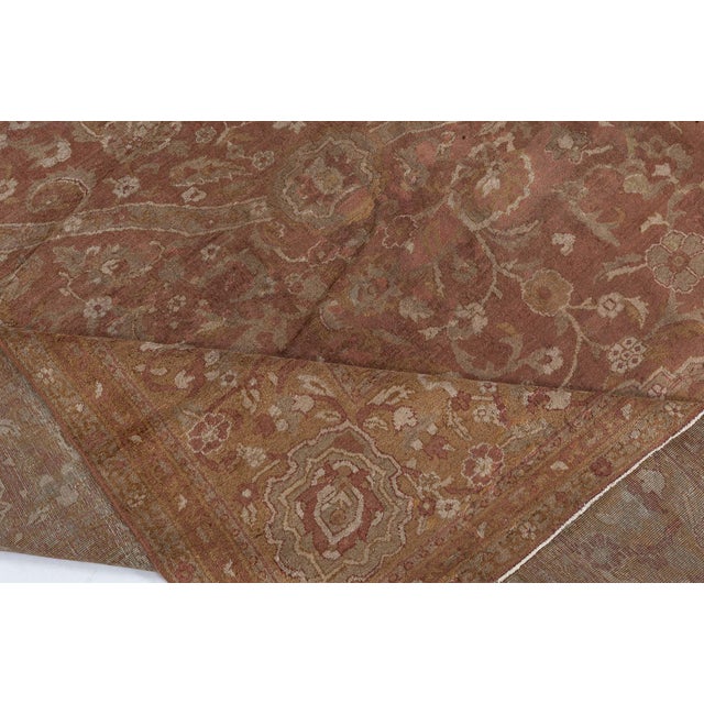 Early 20th Century Oversized Antique Indian Amritsar Rug For Sale - Image 5 of 9