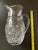 Early 20th Century Galway Irish Water Crystal Pitcher Blown Glass Design For Sale - Image 11 of 18