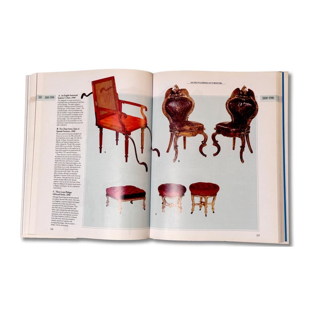 Green 1990s "An Encyclopedia of Furniture"- Simon Yates, Constance King, Mark Bridge For Sale - Image 8 of 12