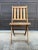 Mid 20th Century Antique Wooden Folding Chair For Sale In Cleveland - Image 6 of 6