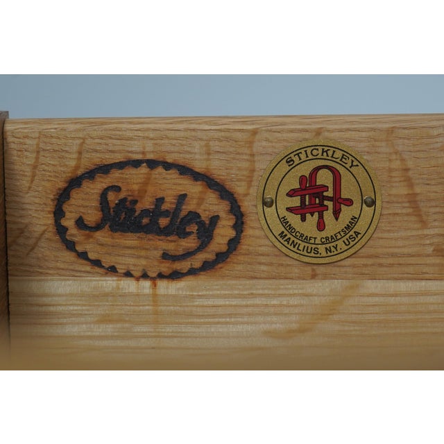 Stickley Arts & Crafts Oak Roycroft Server For Sale - Image 17 of 18