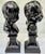 Mid 20th Century Vintage Alva Studios Pair of French Neoclassical Child Bust Sculptures, Met Museum Reproductions For Sale - Image 5 of 13