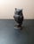 Rustic European 1950s Bronze Owl Figurine For Sale - Image 3 of 5