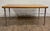 Vintage Danish Scandinavian Style MCM Dining Table Desk Console For Sale - Image 10 of 14