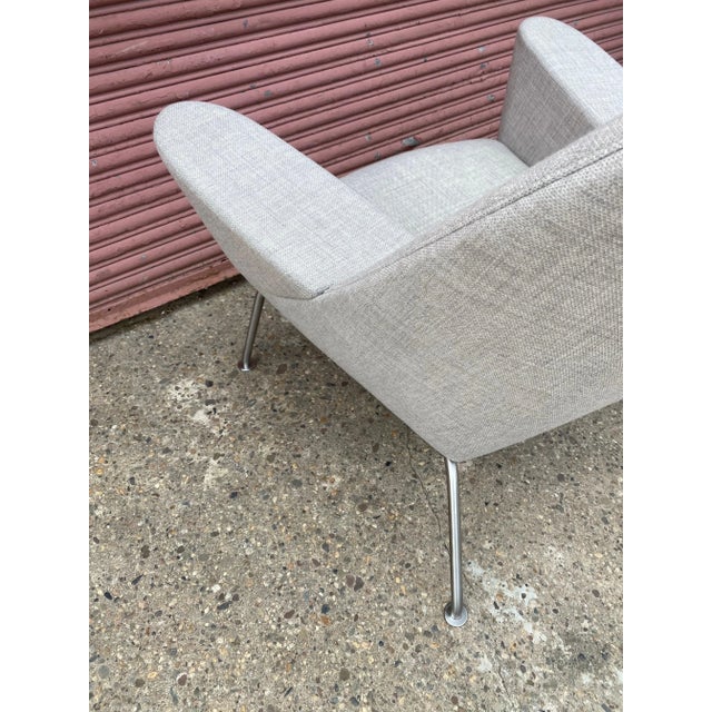 2020s Early 21st Century Hans Wegner for Carl Hansen CH468 Oculus Lounge Chair For Sale - Image 5 of 12