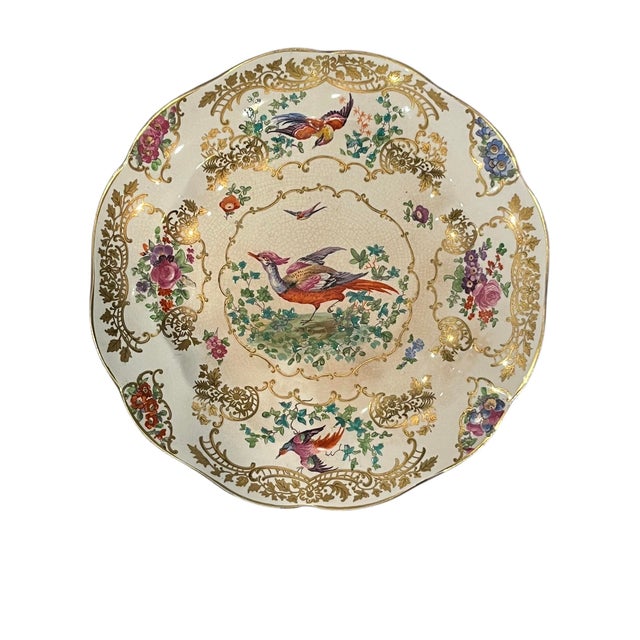 Early 19th Century Early 19th Century Booth's Chelsea Bird's Plates- Set of 4 For Sale - Image 5 of 7