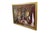 Vintage Harry McCormick oil painting on canvas, titled Red Interior. It features an opulent, richly decorated 19th century...
