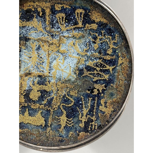 Lidded Box in 925 Sterling Silver with Enameled Zodiac Signs, 1960s For Sale - Image 17 of 18