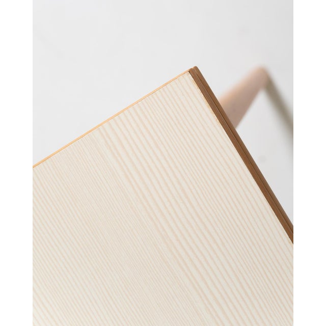 Brown Light Laminate Dining Table, Sweden, 1950s For Sale - Image 8 of 9