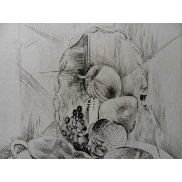 Modern Mily Possoz, Nature morte aux fruits, Etching For Sale - Image 3 of 7
