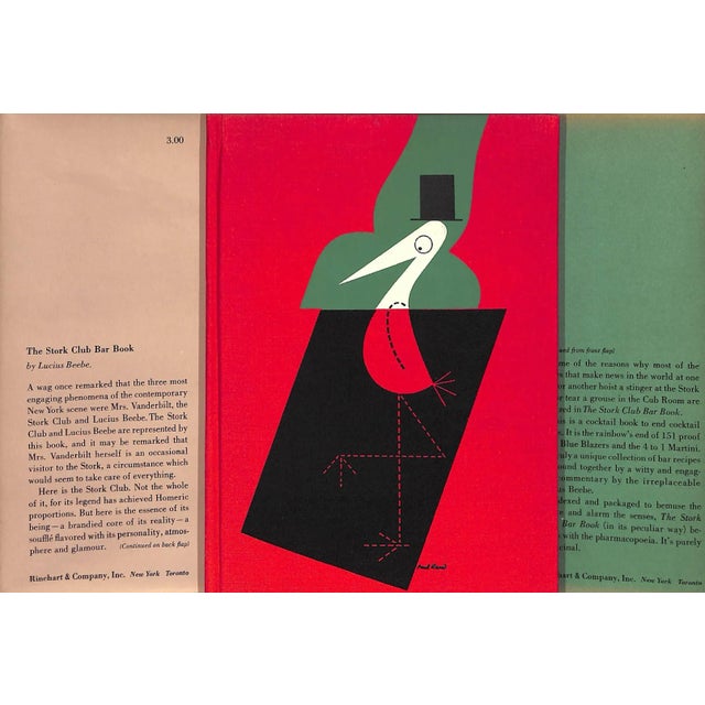 BEEBE, Lucius [136] pp. Rinehart & Company, Inc. 1946 8 1/4" x 5 3/4" Jacket, Binding and Typography by Paul Rand w/...