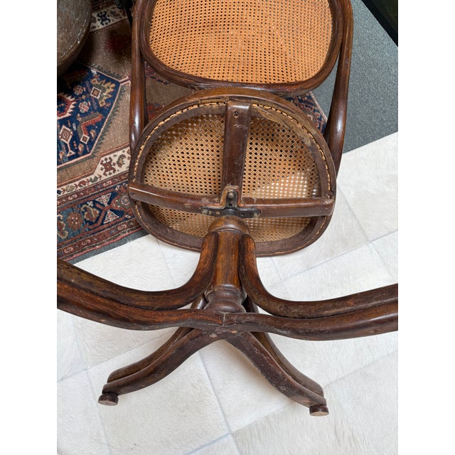 Thonet Thonet Swivel Chair, 19th Century For Sale - Image 4 of 12