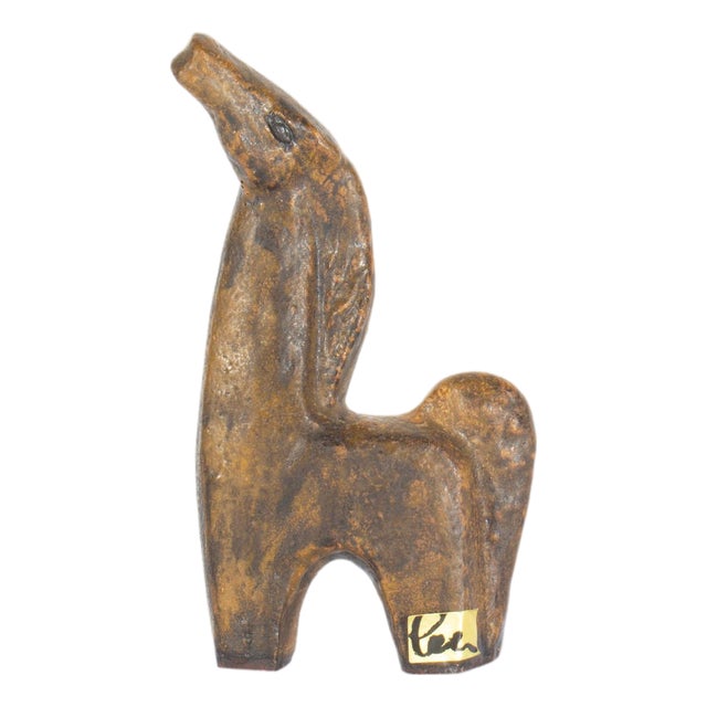Ceramic Horse by Helmut Friedrich Schäffenacker For Sale