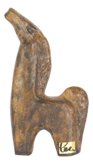 Ceramic Horse by Helmut Friedrich Schäffenacker