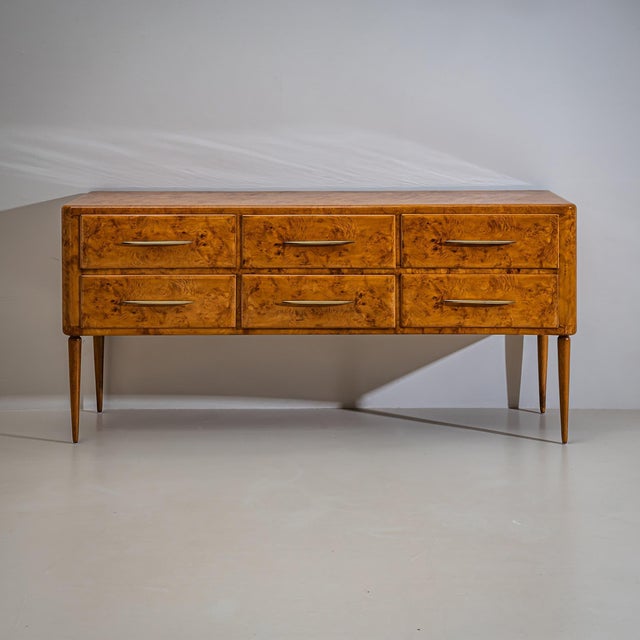 Mid-20th Century Sideboard with Drawers, Italy For Sale - Image 10 of 13