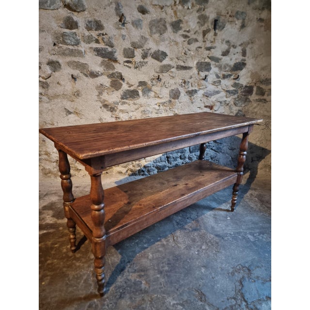 Antique French Console or Serving Table, 1880-1920 For Sale - Image 13 of 18