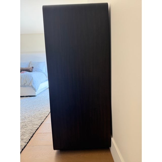 Rh Santiago Cane 10-Drawer Dresser & Pair of Open Nightstands – Espresso For Sale - Image 14 of 18