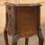 Burnt Umber 19th Century French Louis XV Walnut Marble Top Nightstand For Sale - Image 8 of 13