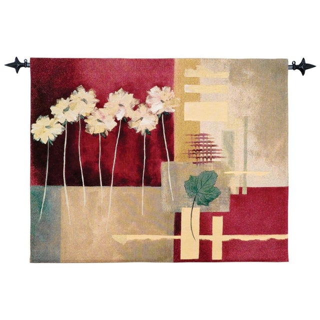 This beautiful tapestry is woven on a jacquard loom by skilled weavers, keeping alive the centuries old tradition of...