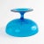 Vintage Blue Bubble Glass Bowl For Sale - Image 10 of 10