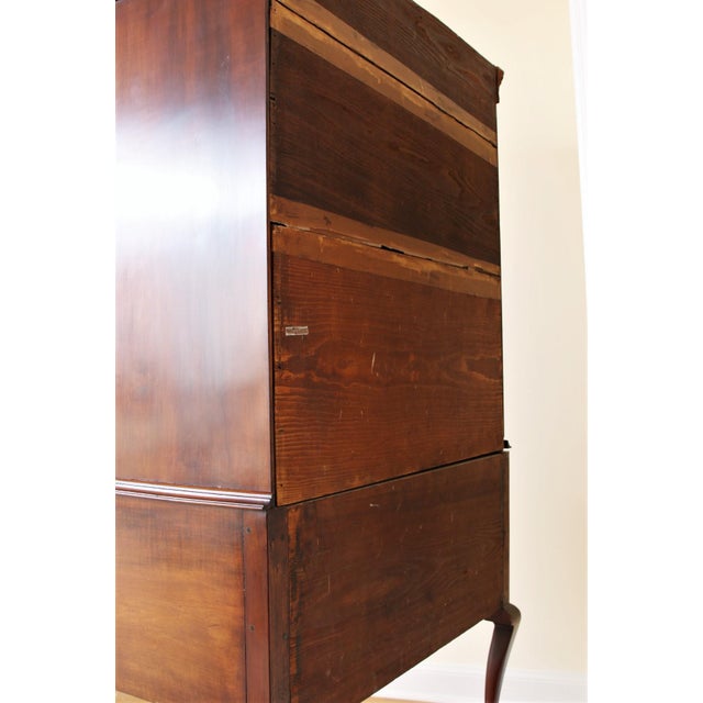 18th Century New England Queen Anne Highboy For Sale - Image 12 of 13
