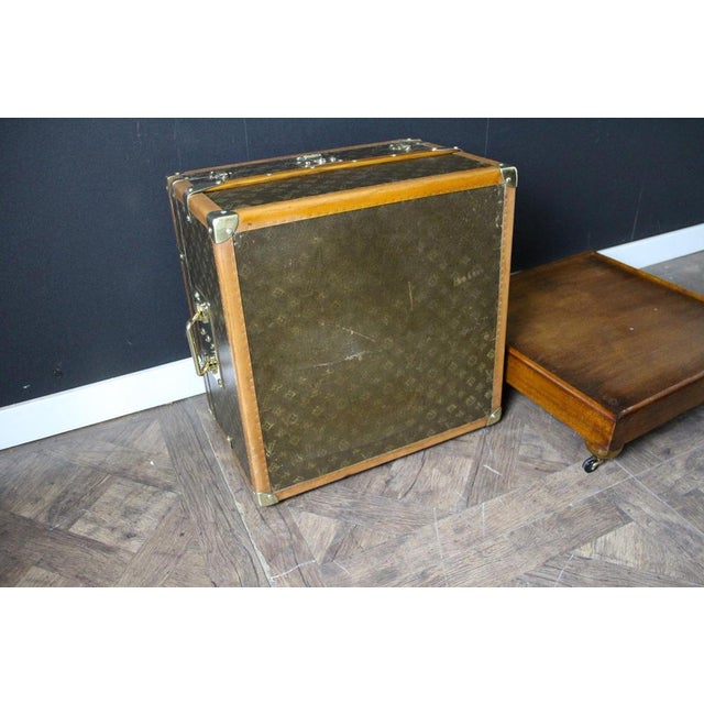 Small Monogram Trunk from Louis Vuitton, 1920 For Sale - Image 11 of 18