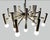 Silver Large Mid-Century Space Age Italian Modern Tubular Chrome Chandelier in Style of Gaetano Sciolari , 1960s For Sale - Image 8 of 16