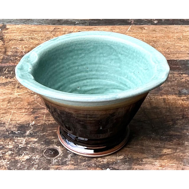 Vintage Studio Pottery Ceramic Bowl For Sale - Image 16 of 18