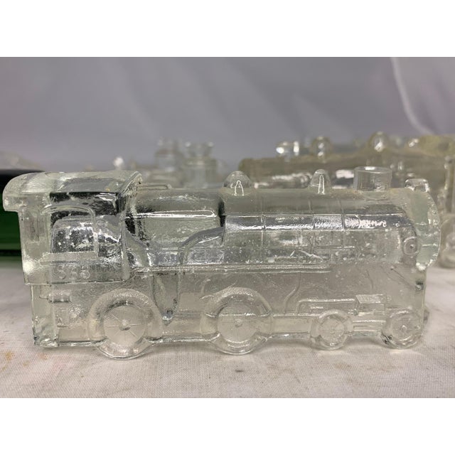 Vintage Glass Candy Container Collection: Automotive & Locomotive For Sale - Image 6 of 9