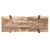 Contemporary Petrified Wood & Bronze Console Table For Sale - Image 3 of 5