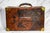 Stately Antique English Leather Ammunition Case 19th Century Wood Stand For Sale - Image 11 of 18