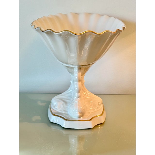 American Vintage 70s Lenox "Aquarius Collection" Centerpiece For Sale - Image 3 of 6
