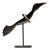 Traditional Indonesian Decorative Wooden Bird on a Base without Crest For Sale