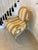 Gold Antique Louis XVI French Giltwood Bergère Armchairs, 1920, Set of 4 For Sale - Image 8 of 17