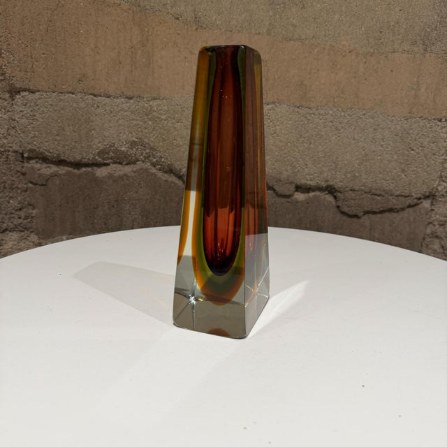 Murano Vase Sommerso Attr Pavel Hlava Italy Mid Century Modern For Sale In San Diego - Image 6 of 17