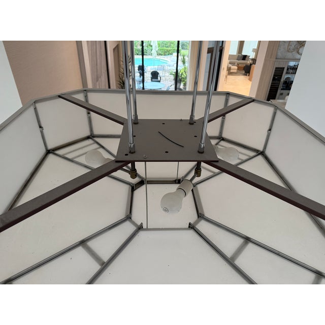 Metal Art Deco Pendant For Sale - Image 7 of 7