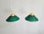 Art Deco Conical Green Opaline Pendant Lights, Set of 2 For Sale - Image 17 of 17