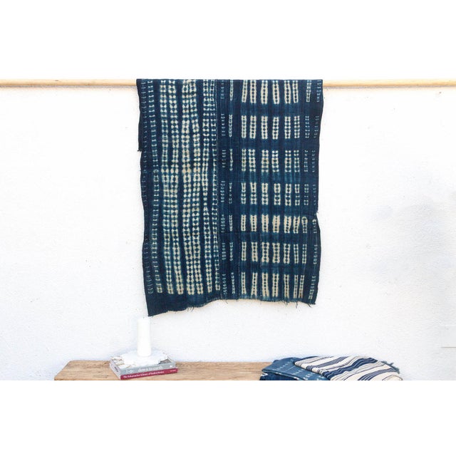 Hand-woven by master weavers of the Mossi and Dioula traditions in Burkina Faso, West Africa, these vintage textiles are...