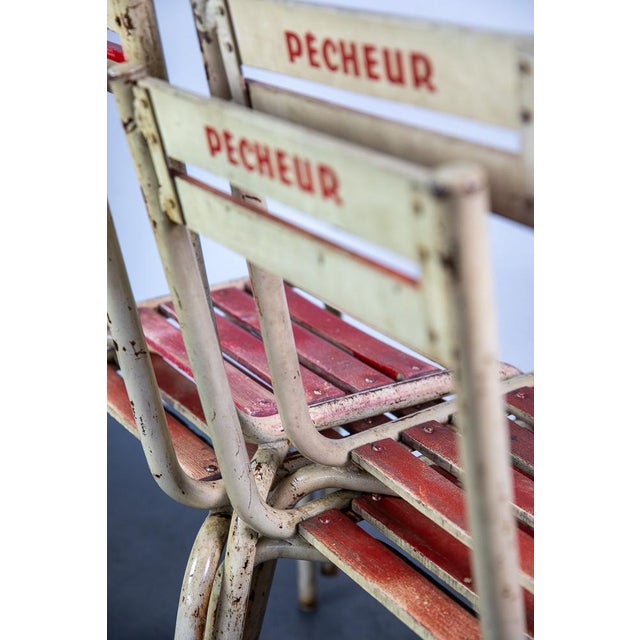 Garden Table and Chairs, 1940s, Set of 5 For Sale - Image 12 of 15