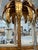 Late 20th Century Monumental Pair of Maison Jansen Gilt Metal Palm Tree Floor Lamps For Sale - Image 5 of 16